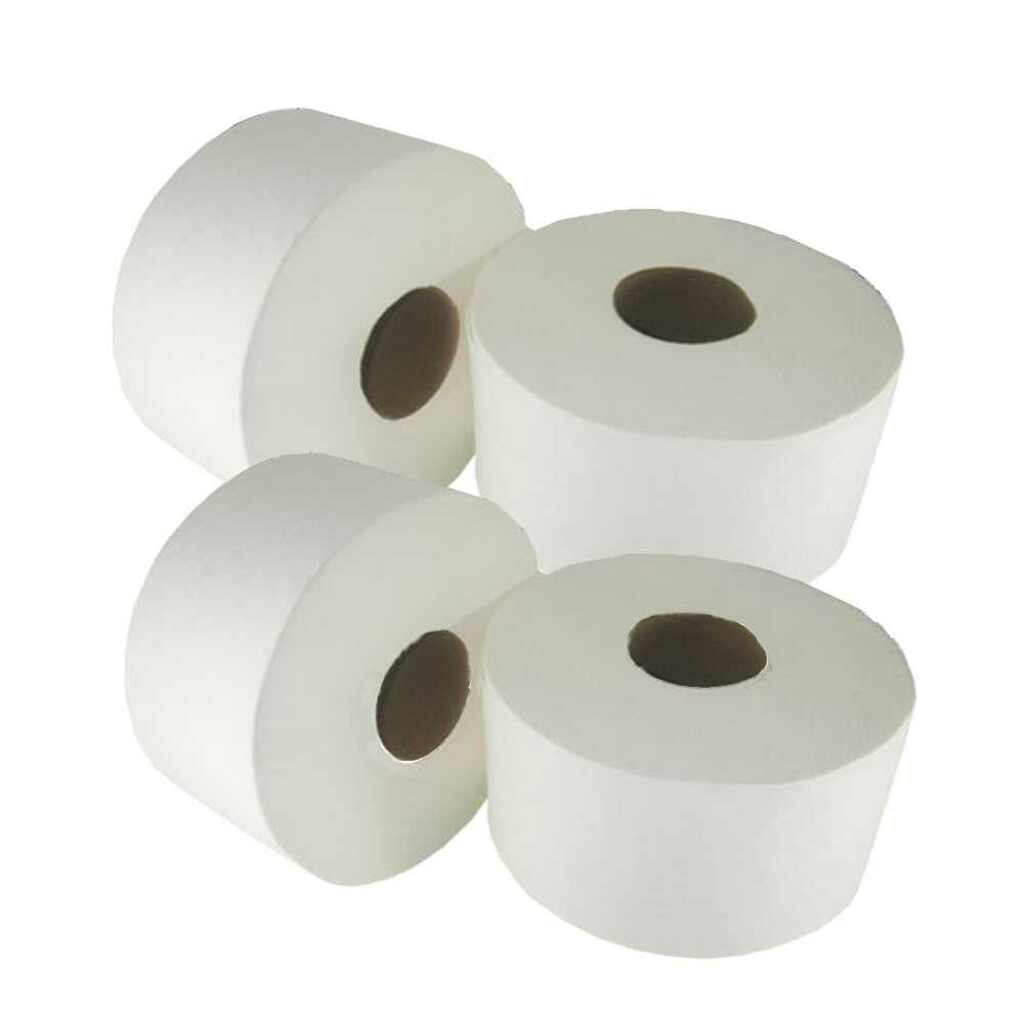 Papel Higiênico Institucional Branco Especial Soberano Neutro 10cm x 300 Metros Folha Simples 100% Celulose - 2674 - Pacote com 8 Rolos