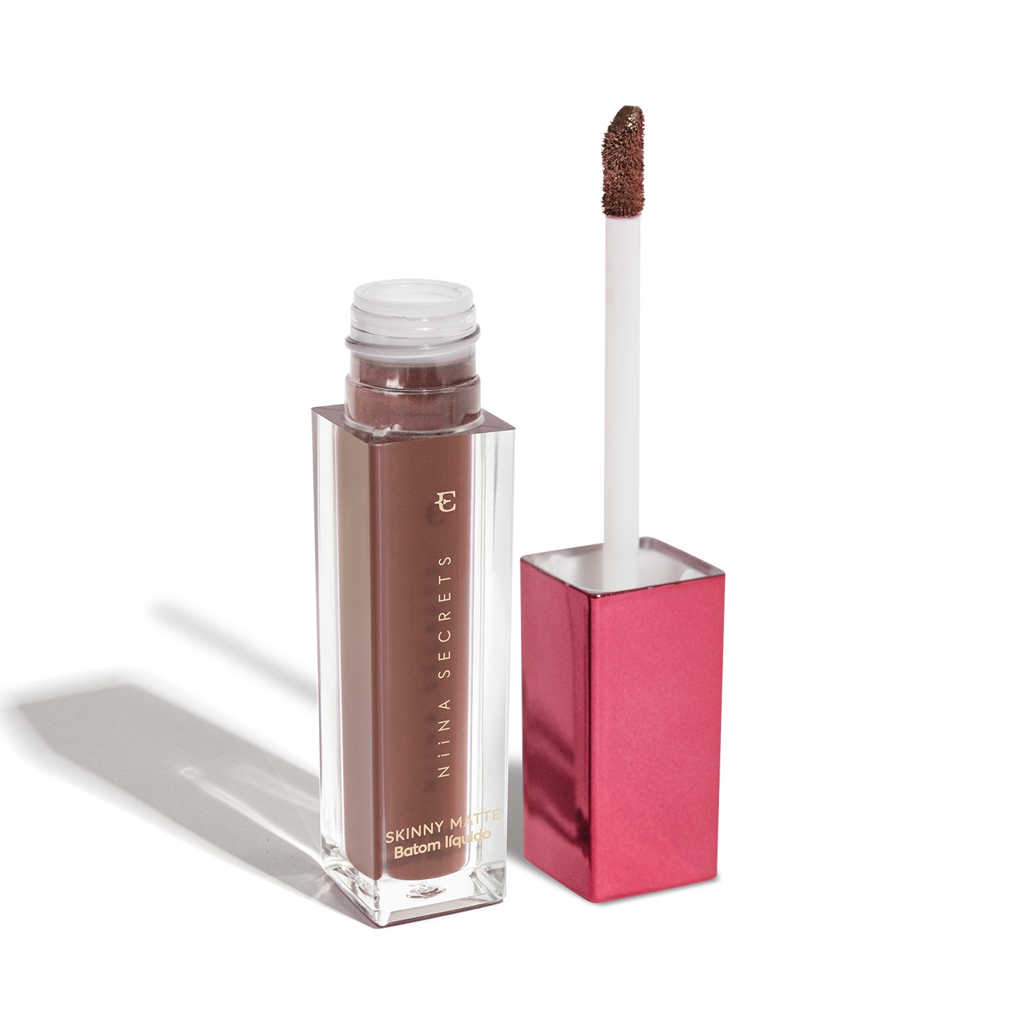 Batom Líquido Rosa Lótus Niina Secrets Skinny Matte 5ml