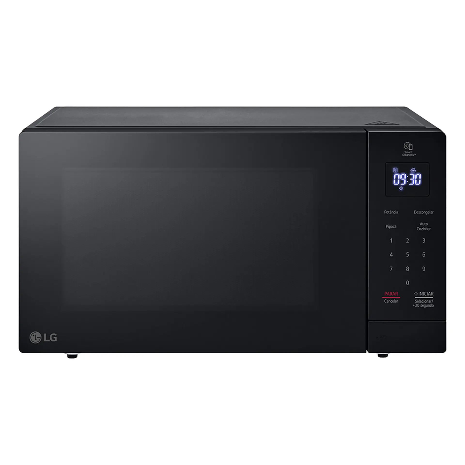 Micro-ondas de Bancada LG NeoChef 30L 800W Limpa Fácil MS3033DSA - Preto - 220 Volts