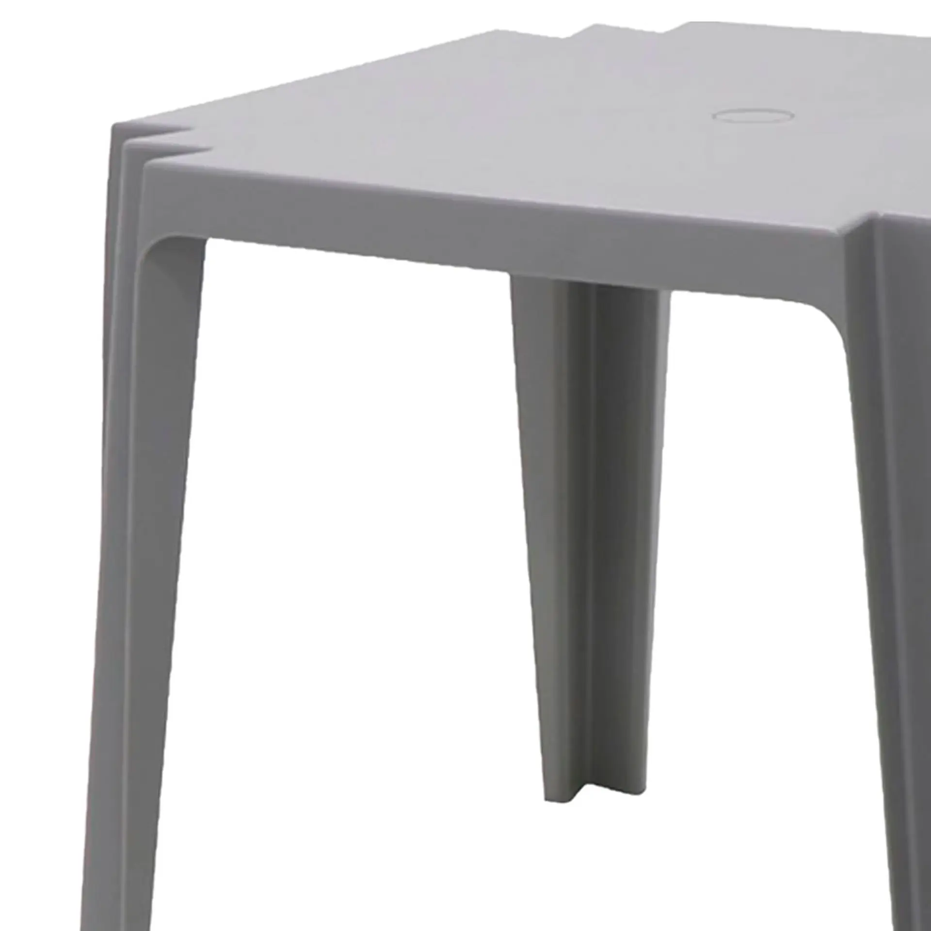 Mesa de Polipropileno Quadrada de 4 lugares Tambaú Tramontina - Cinza