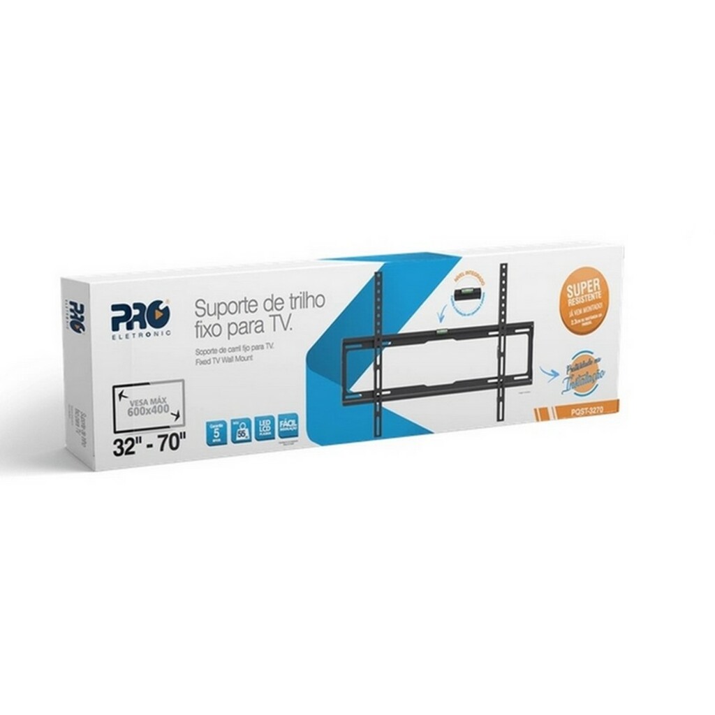 Suporte Fixo para TV 32 a 70 Polegadas Proeletronic - PQST-3270