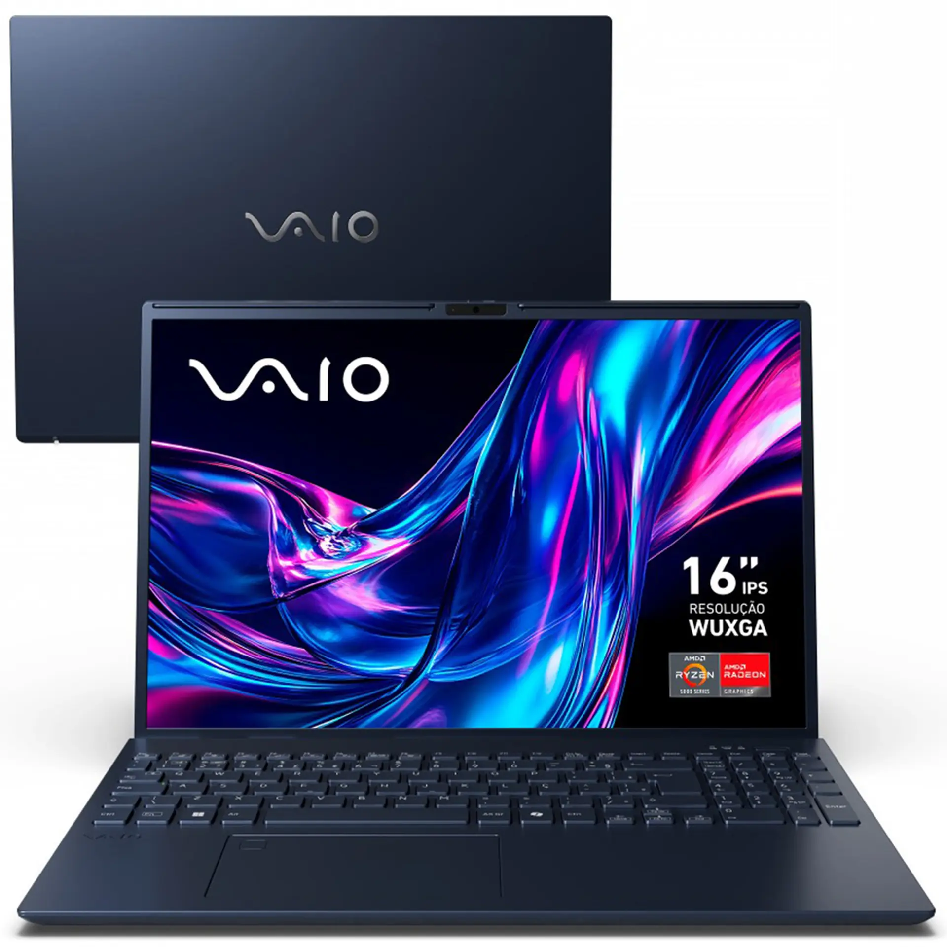 Notebook Vaio FE16 Ryzen 5 W11 16GB 512GB SSD 16" - Cinza - Bivolt