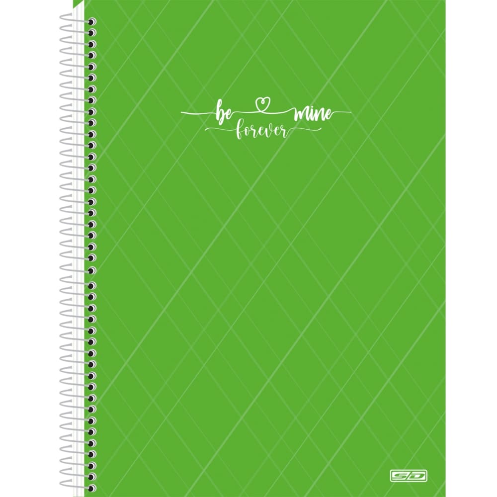 Caderno Universitário São Domingos Bemine Capa Dura Médio 80 Folhas 5x1 Sortido