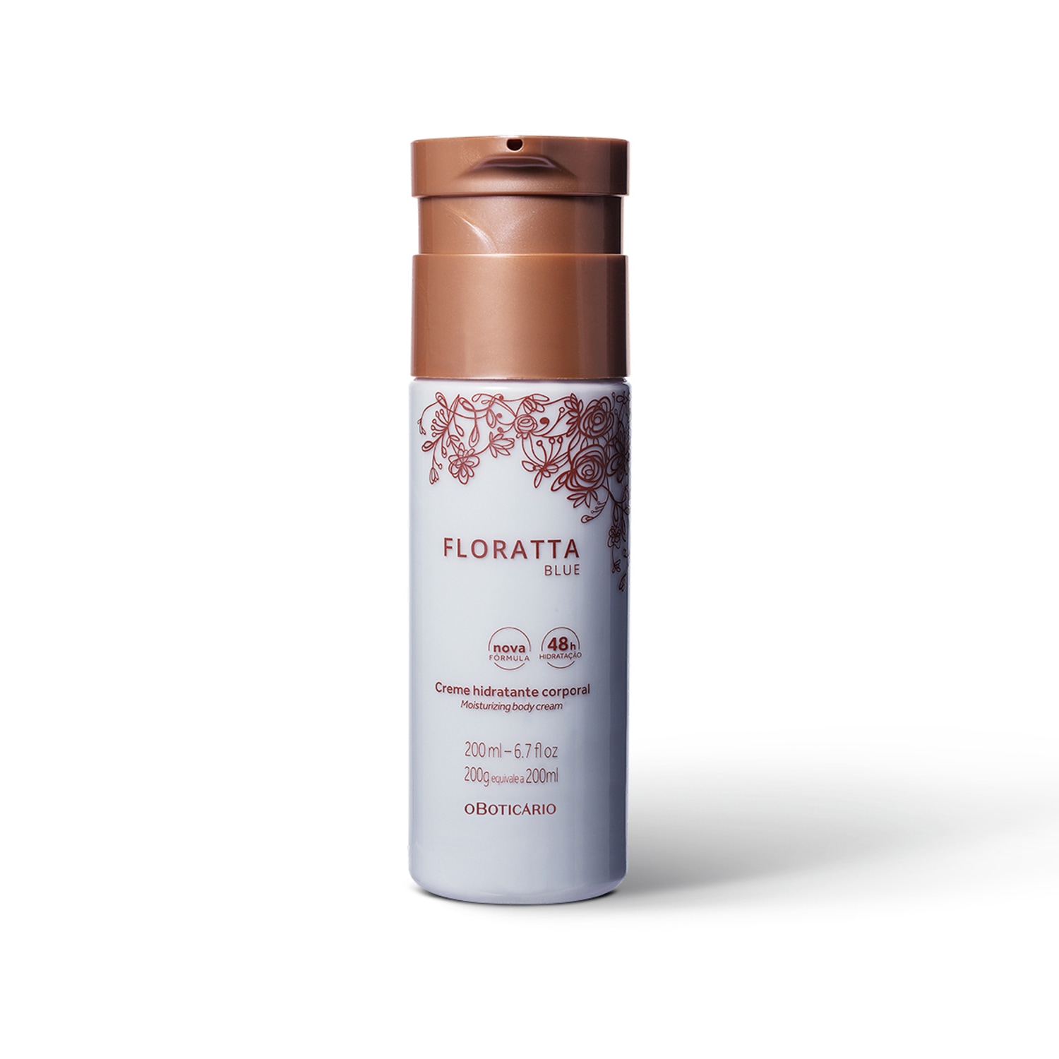Kit Presente Floratta Blue: Desodorante Colônia 75ml + Loção Corporal 200ml + Creme para Mãos 50g