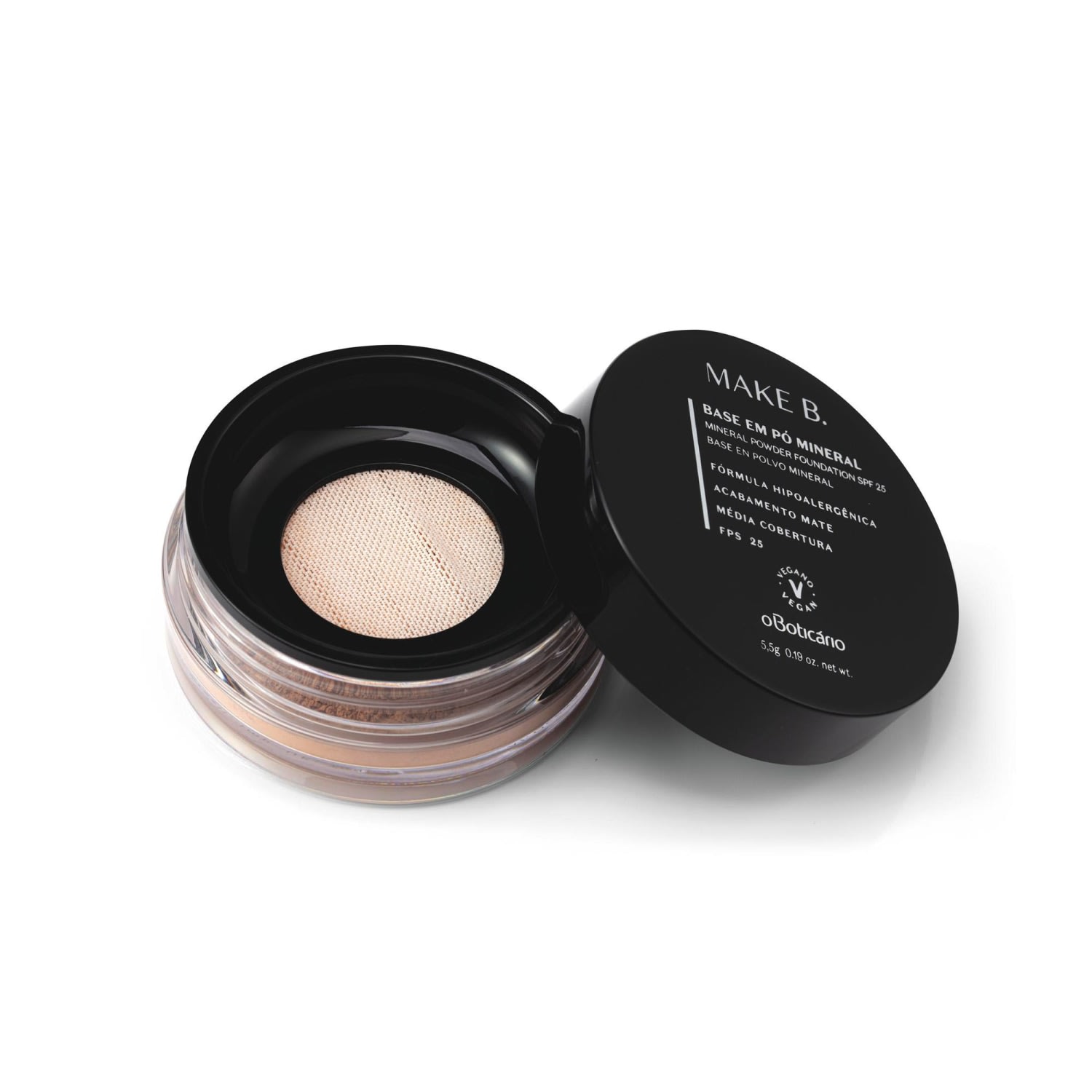 Base em Pó Mineral Cor 60 Make B. 5,5g