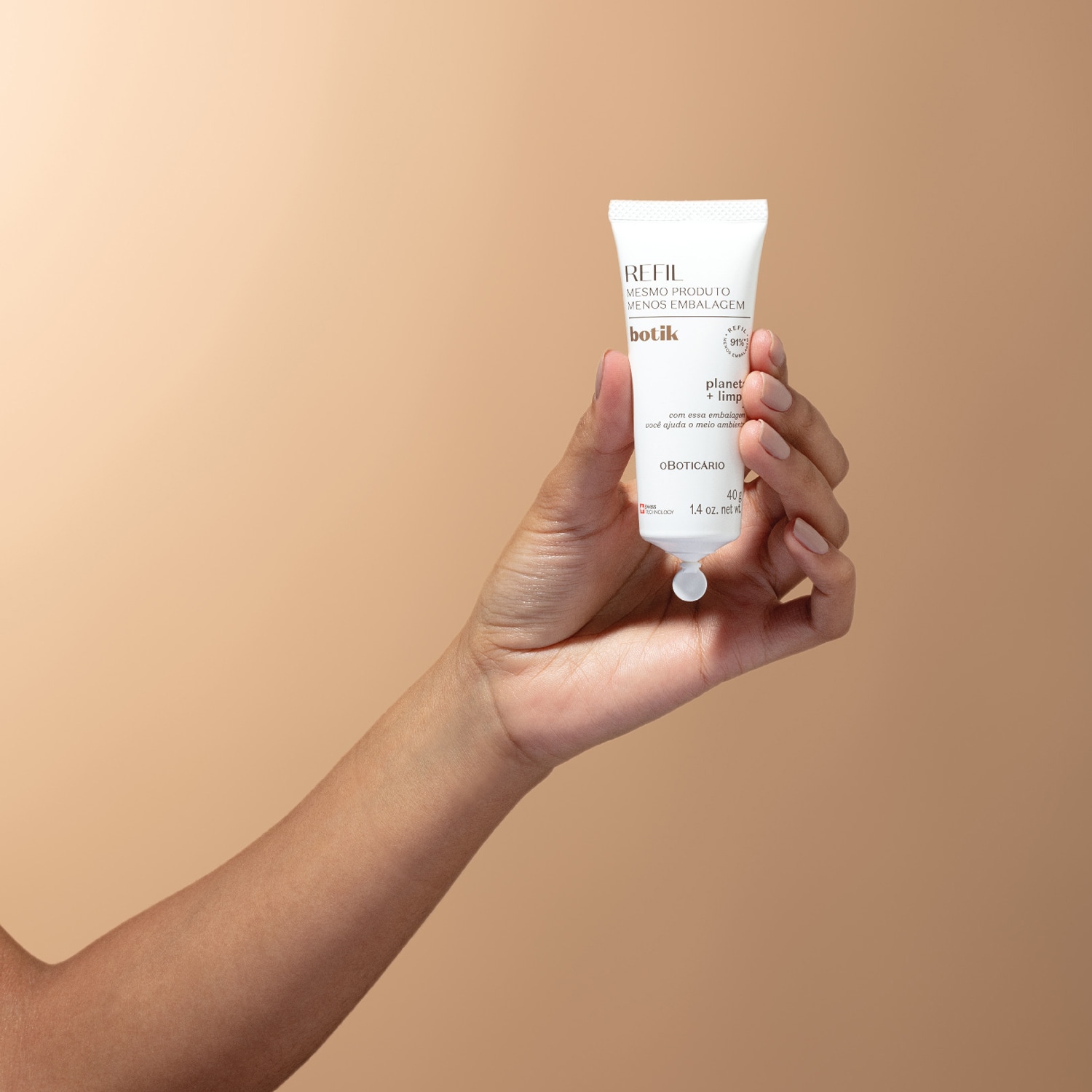 Refil Creme Facial Firmador Ácido Hialurônico Botik 40g