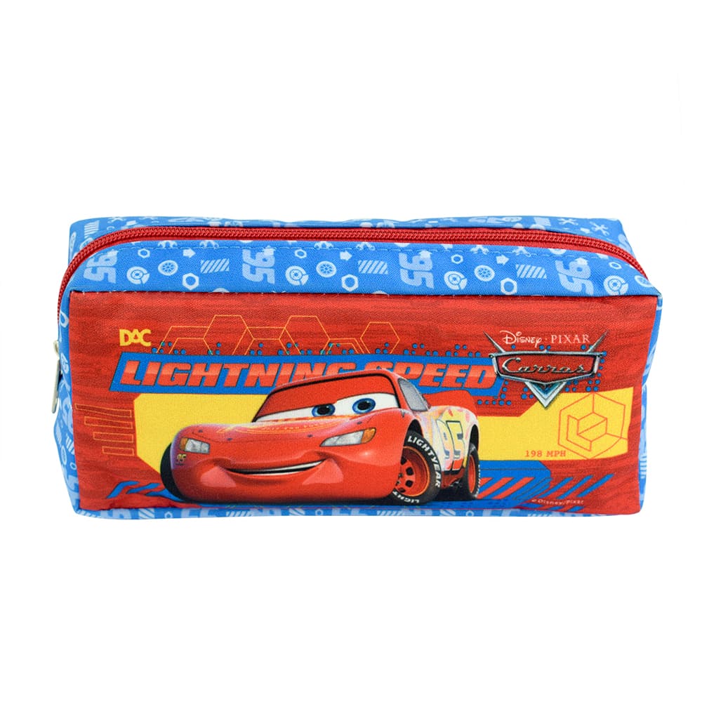 Estojo Escolar DAC Carros em Tecido Grande