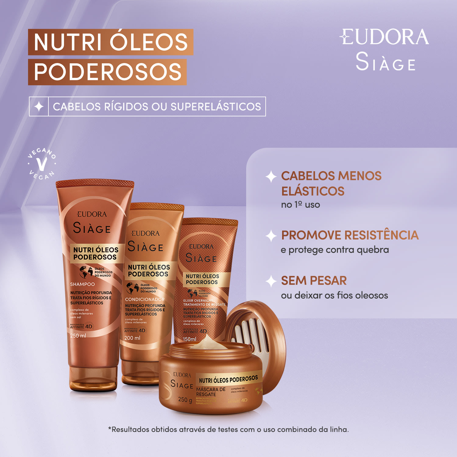 Condicionador Siàge Nutri Óleos Poderosos 200ml