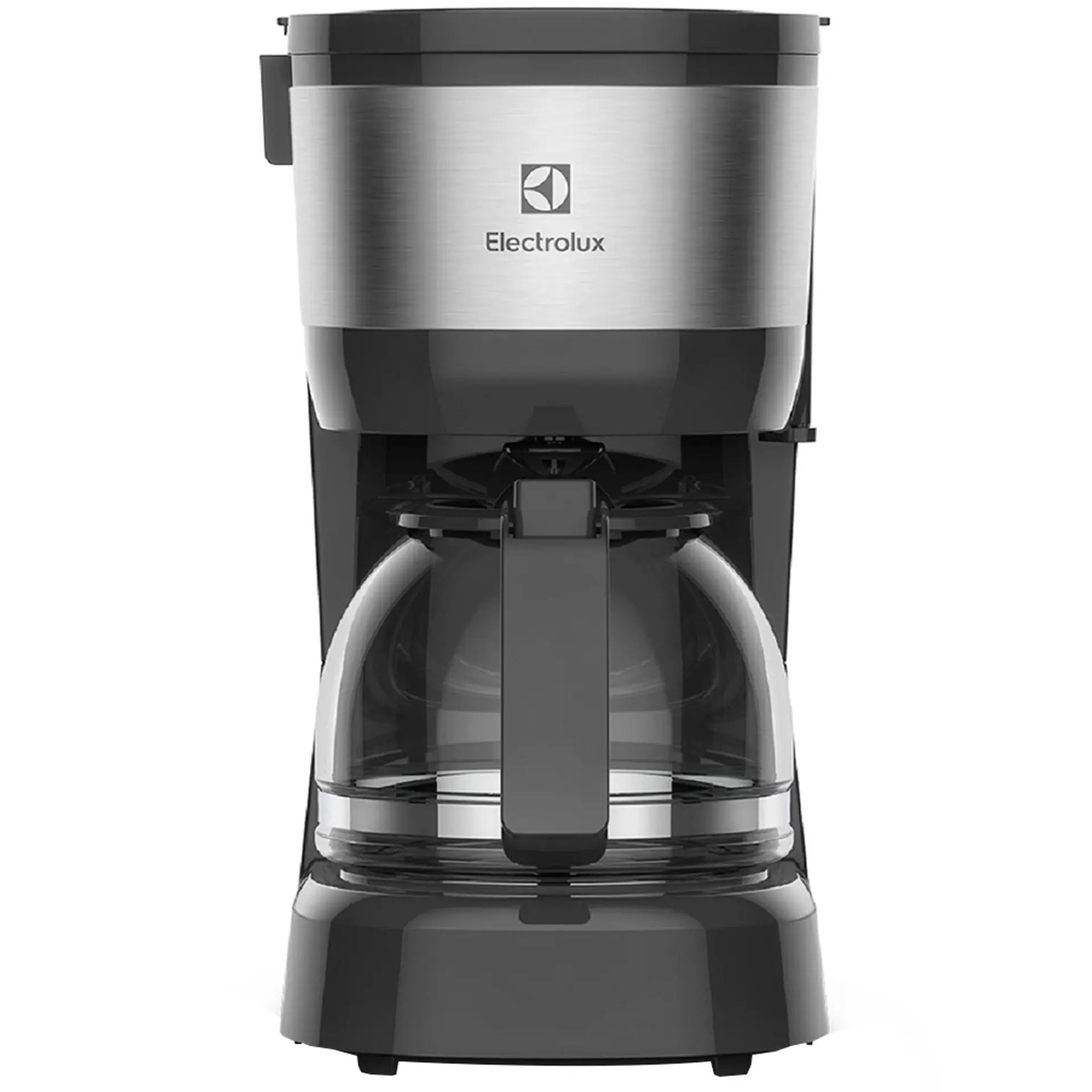 Cafeteira Elétrica Electrolux Efficient ECM10 15 Xícaras Jarra de Vidro - Preto/Inox - 110 Volts
