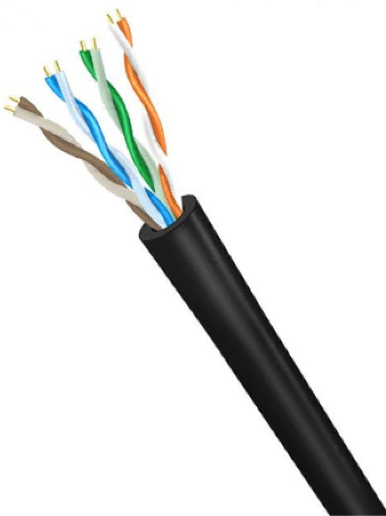 Cabo CFTV 24AWG Ultra Megatron 4 Pares Preto 2790 - Caixa com 300 Metros