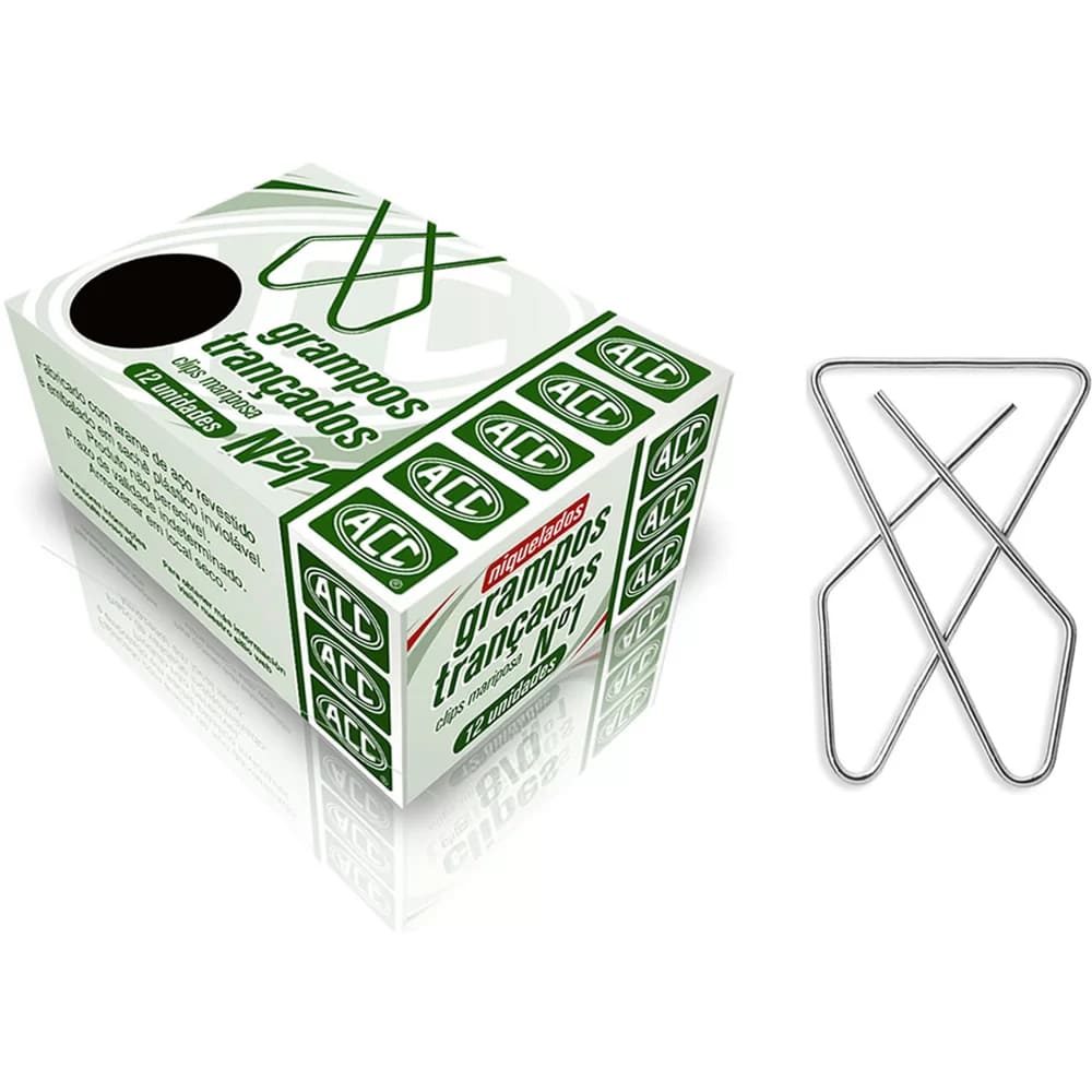 Clips ACC Trançado NR 1Niquel