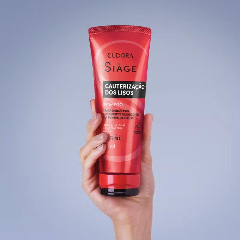 Shampoo Siàge Cauterização dos Lisos 250ml Eudora