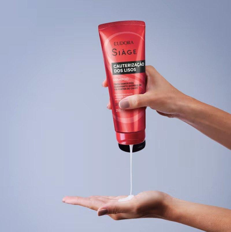 Shampoo Siàge Cauterização dos Lisos 250ml Eudora