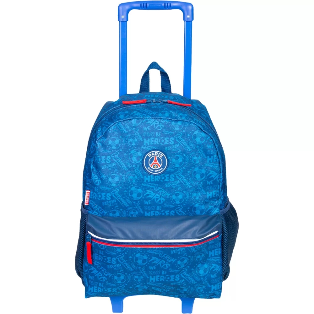 Mochila com Rodas Sestini Psg Clinkle Média Azul