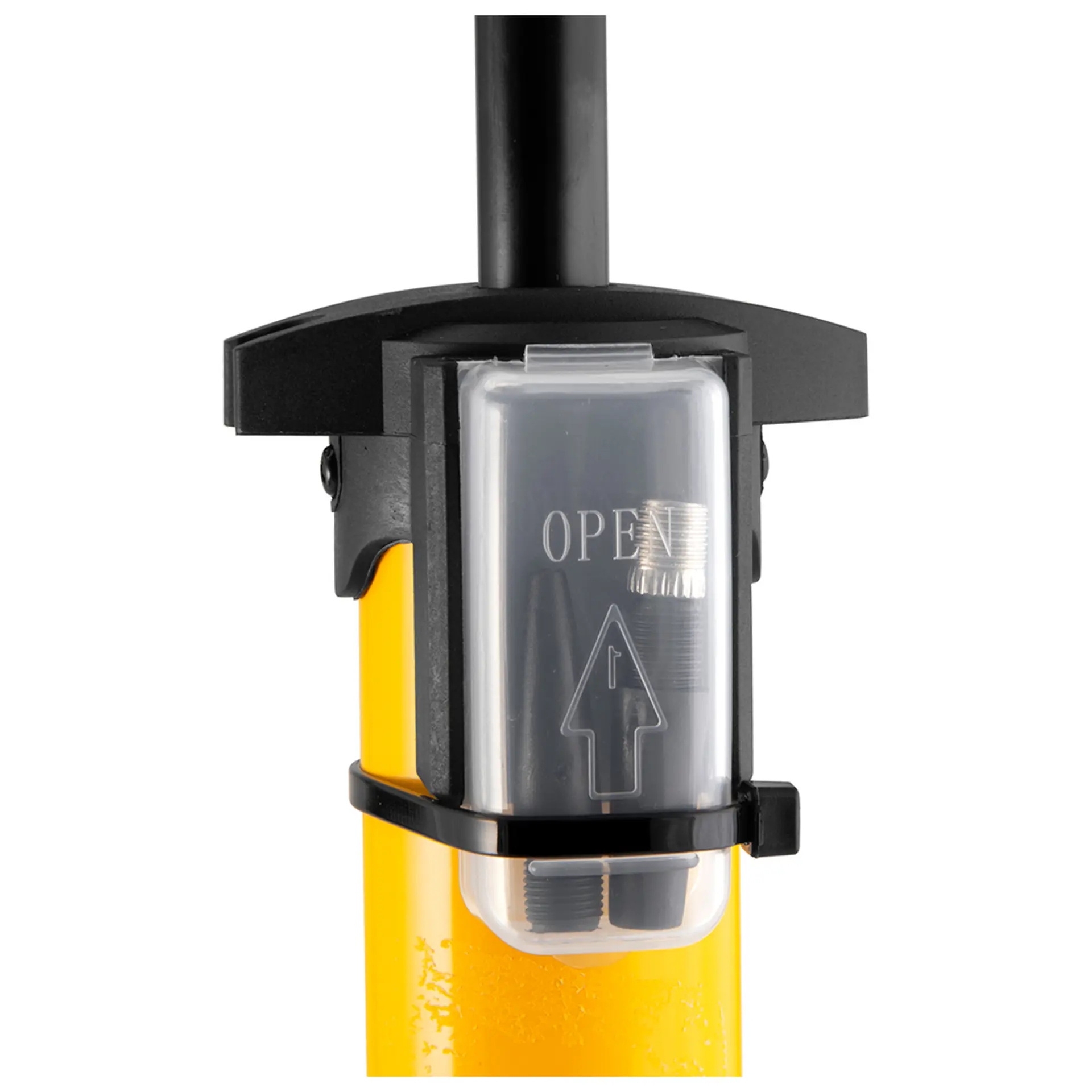 Bomba de Ar para Encher Pneu Manual 63 cm Vonder - Amarelo/Preto