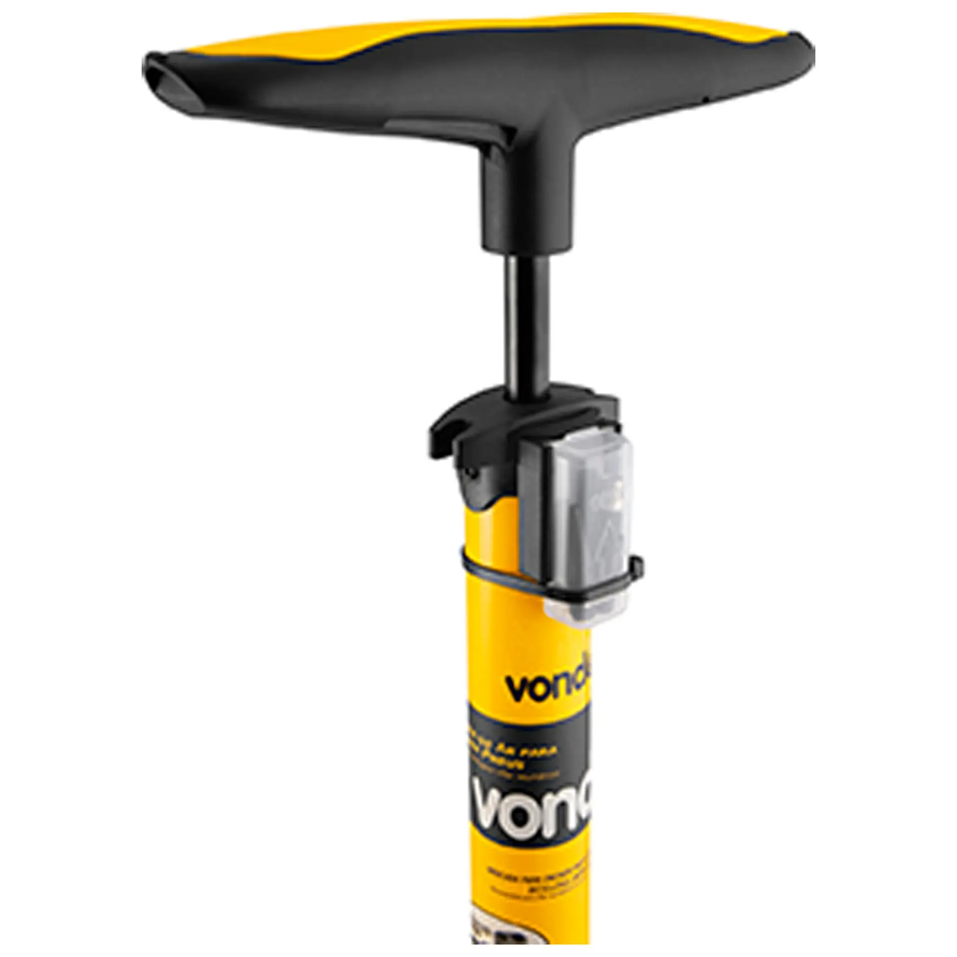 Bomba de Ar para Encher Pneu Manual 63 cm Vonder - Amarelo/Preto