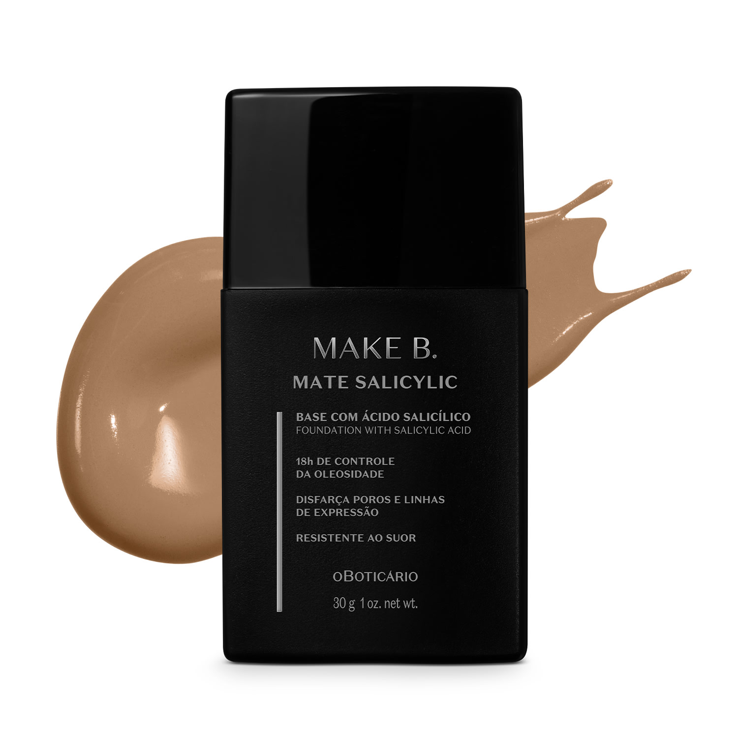 Base Líquida Cor 200 Make B. Mate Salicylic 30g