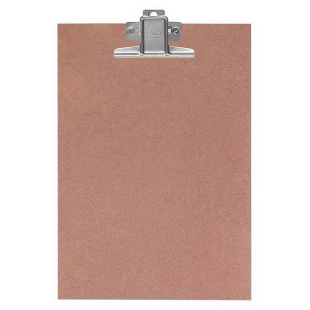 Prancheta MDF Ofício 34,7 x 22,9 x 0,3cm Marrom Maxcril - Unitário - 10260013