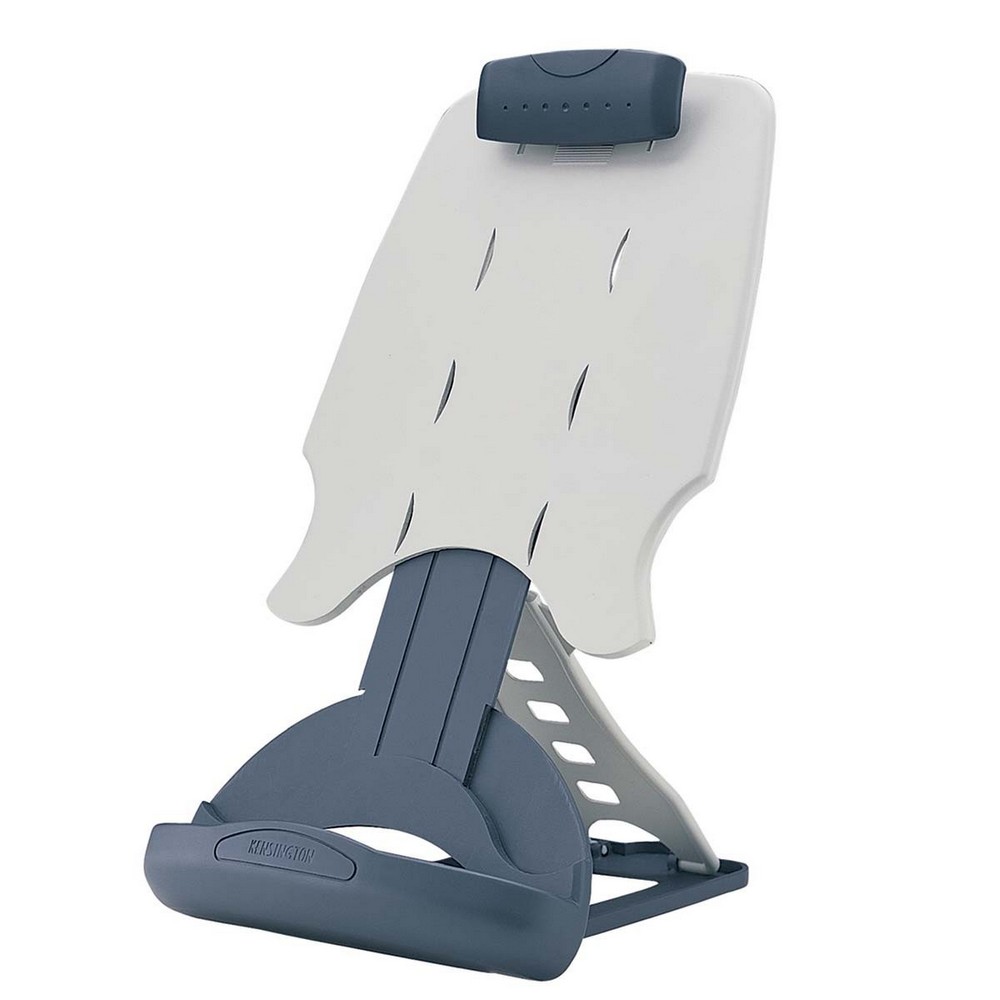 Suporte Insight para Livros e Papéis Ajustável Azul/Cinza Kensington 280372