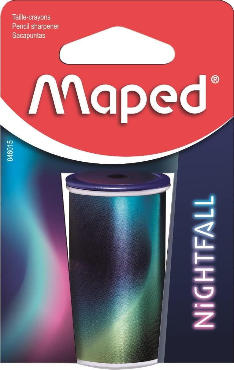 Apontador Maped com Deposito Nightfall 1 Furo Unidade