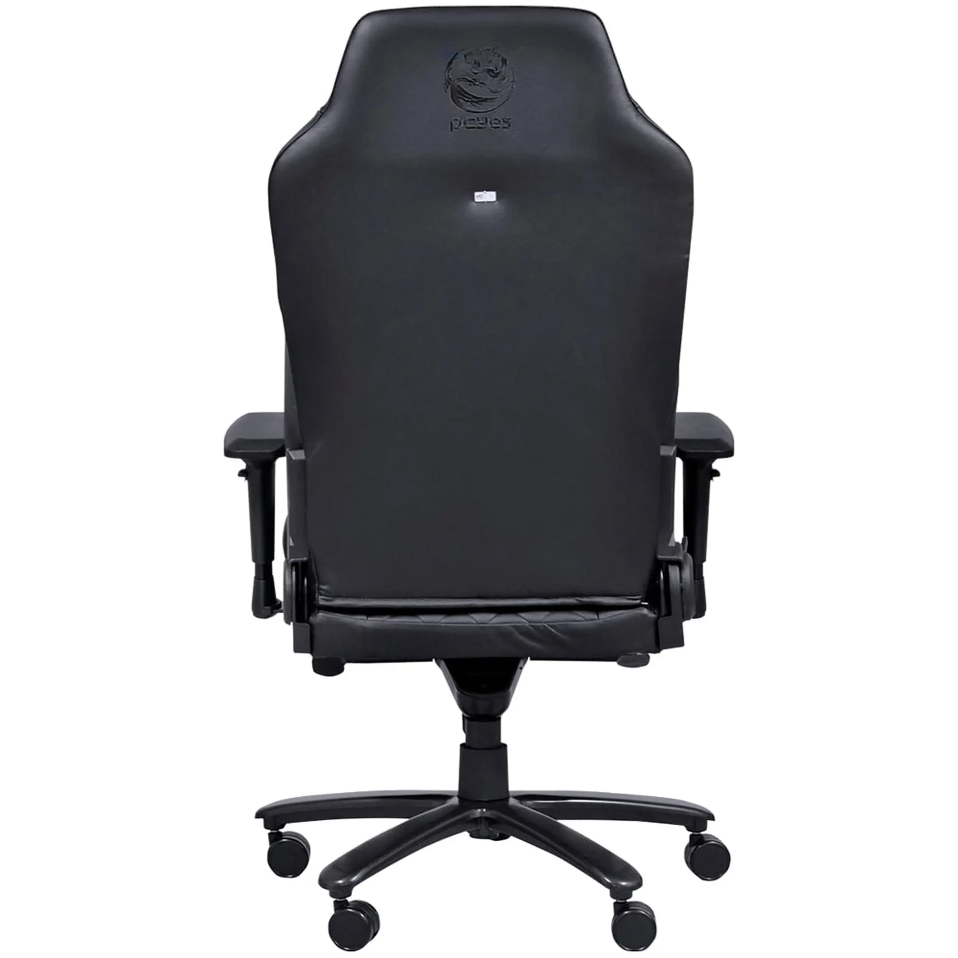 Cadeira Gamer Reclinável Pcyes Mad Racer V16 Couro Suporta até 180 kg - Preto