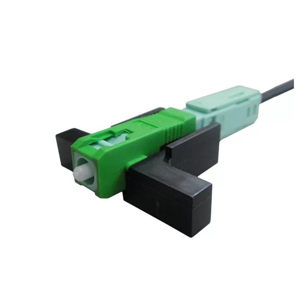 Conector SC/APC Fibra Óptica Mecânica Seccon SecFiber 3D-L01001 Unitário