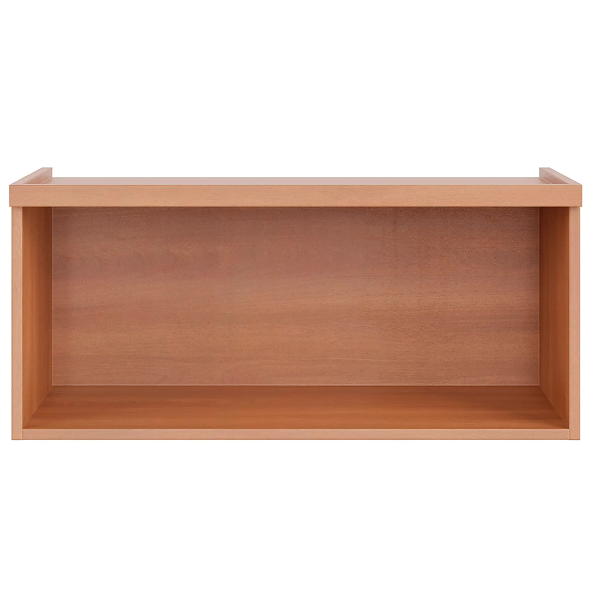 Armário Aéreo 1 Porta Basculante em MDP 80cm Macadâmia Telasul - Freijo/Branco