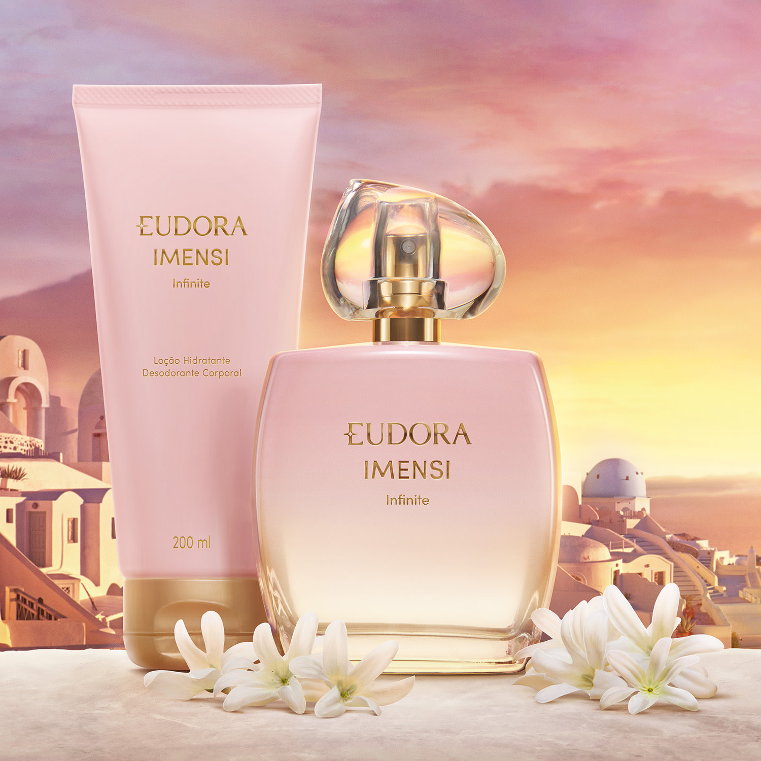 Combo Imensi Infinite: Desodorante Colônia 100ml + Loção Corporal 200ml