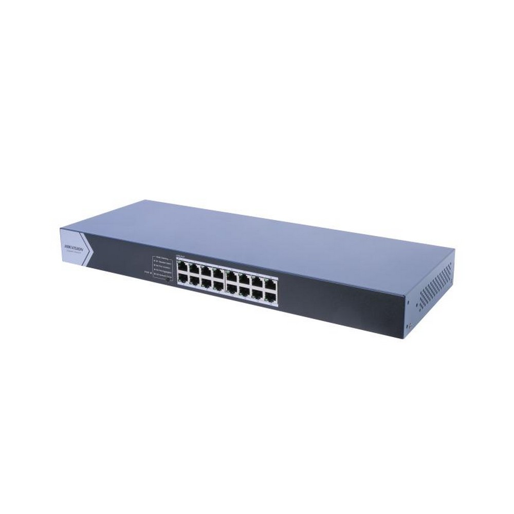 Switch Hikvision DS3E0516EC 16 Portas 10/100/1000 Gigabit