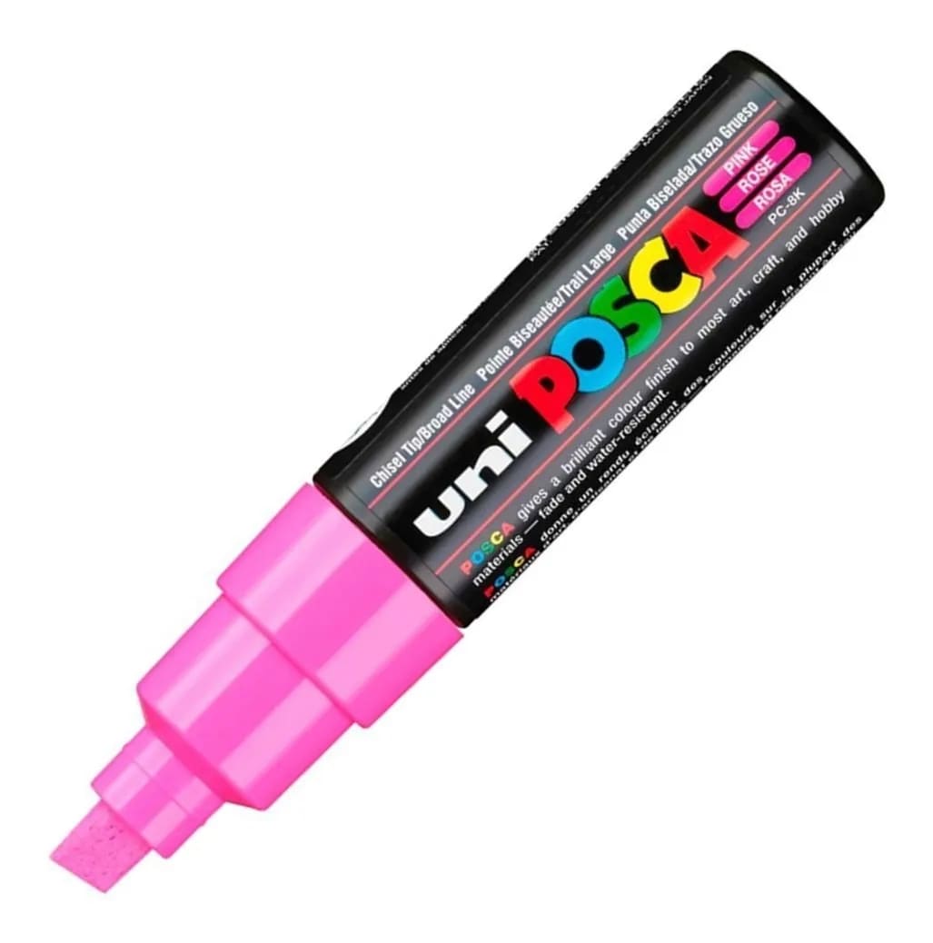 Marcador Artístico Uni Ball Posca PC-8K Rosa
