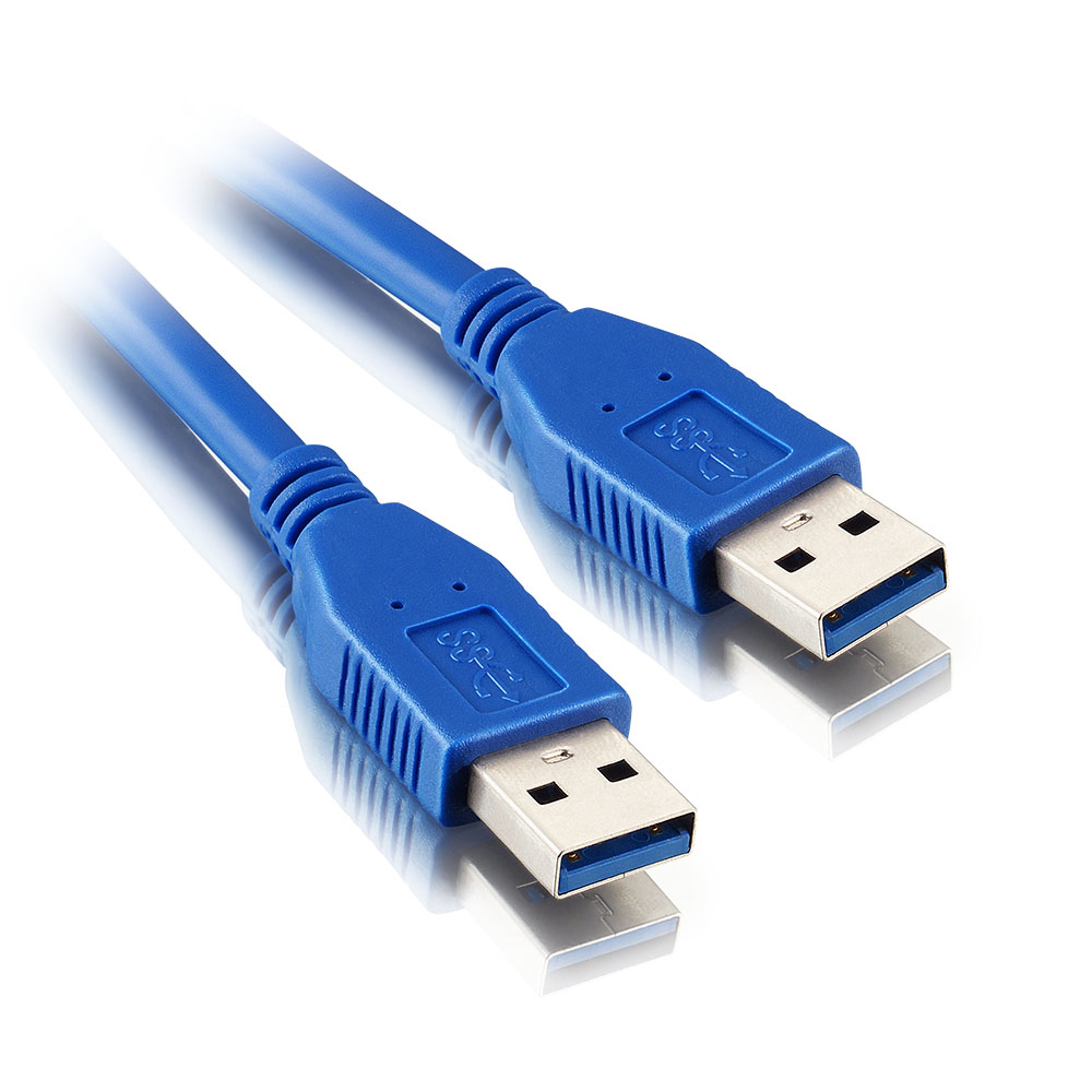 Cabo USB A Macho A Macho 2m 3.1 Azul 5+ 0187701