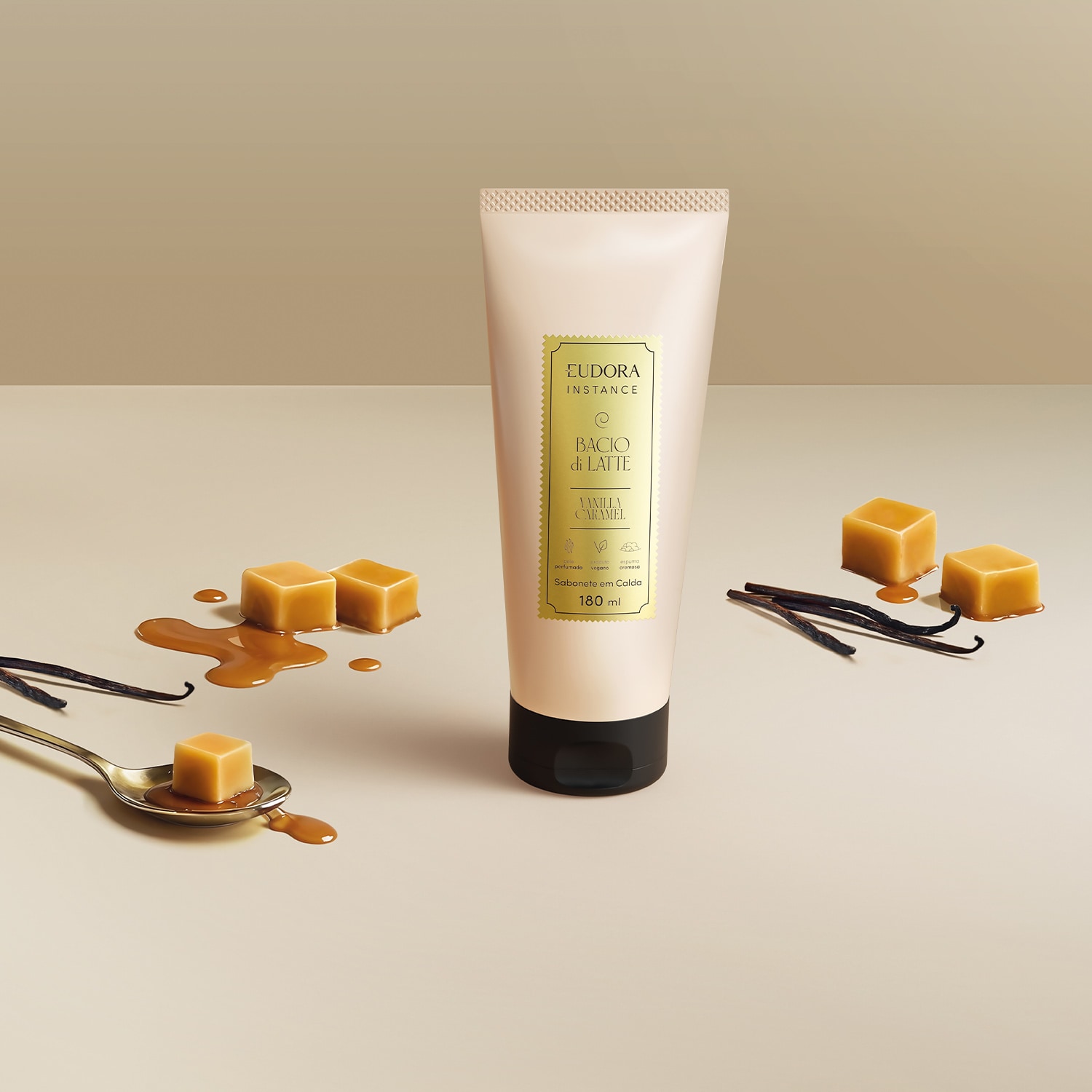 Sabonete em Calda Instance Vanilla Caramel 180ml