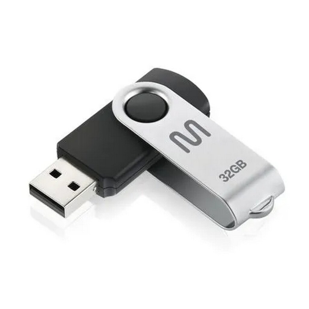 Pen Drive Multilaser 32GB USB 3.0 Twist Preto - PD989