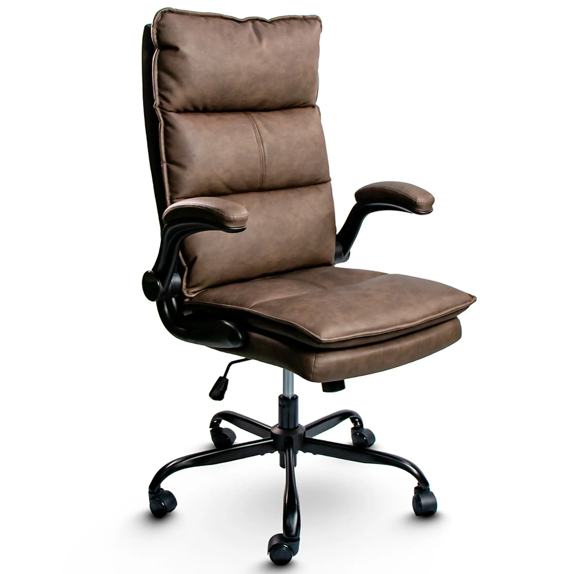 Cadeira Giratória Mark Blank Presidente CMB-P1 - Marrom