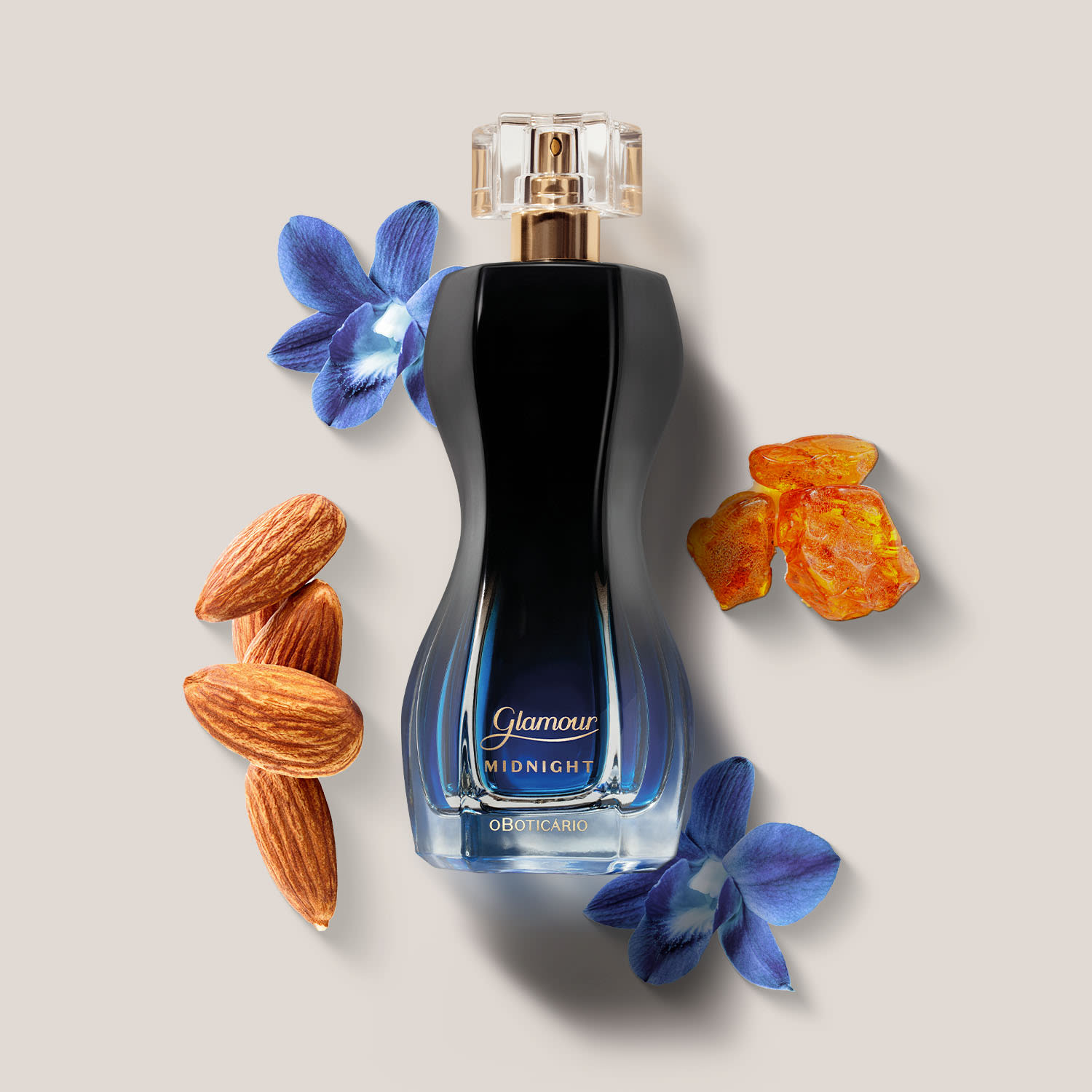 Glamour Midnight Desodorante Colônia 75ml