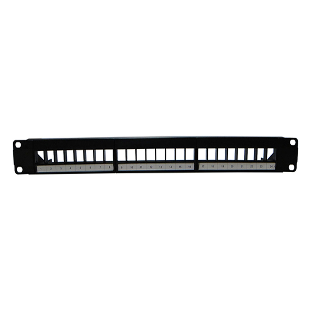 Patch Panel 24 Portas 19 Polegadas Cat.5E/6/6A SecLan -  WT-2040A- Descarregado