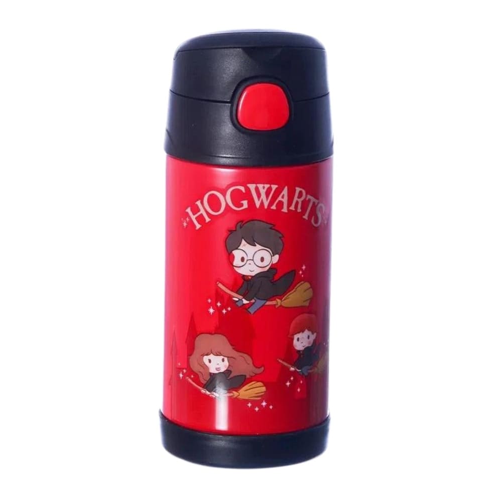 Garrafa Click Harry Potter com Canudo 300ml Infantil Pequena