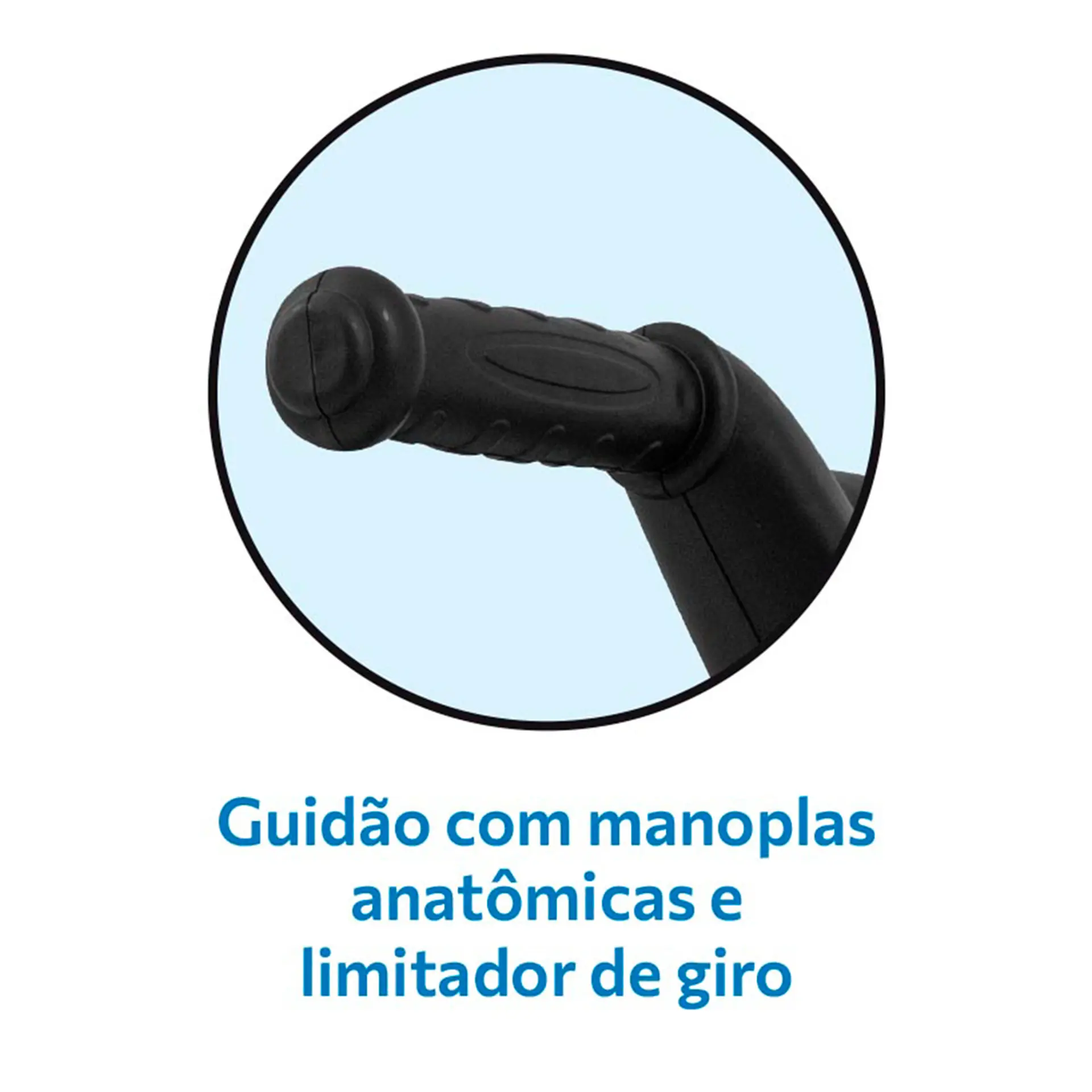 Quadriciclo Elétrico Infantil com Farol e Limitador de Giro Bandeirante - Amarelo - Bivolt