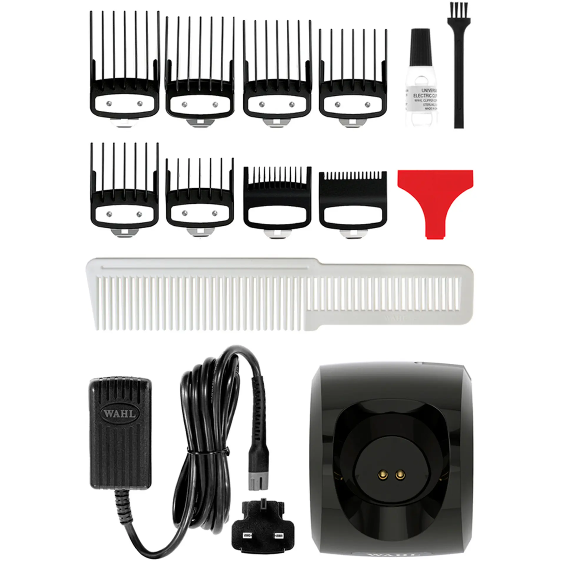Máquina de Corte Sem Fio Wahl Magic Clip Cordless 8 Pentes - Preto/Dourado - Bivolt