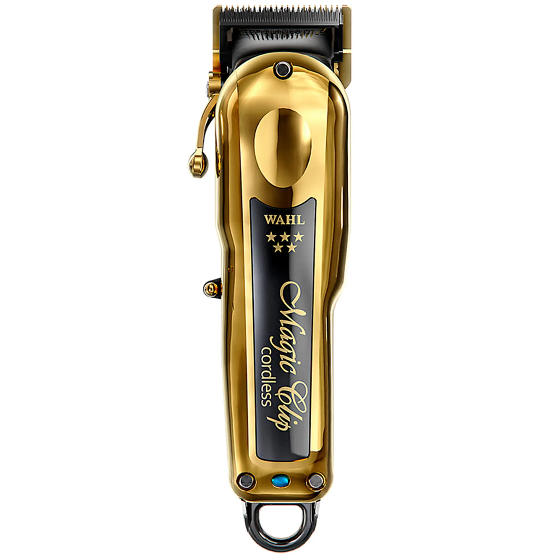 Máquina de Corte Sem Fio Wahl Magic Clip Cordless 8 Pentes - Preto/Dourado - Bivolt