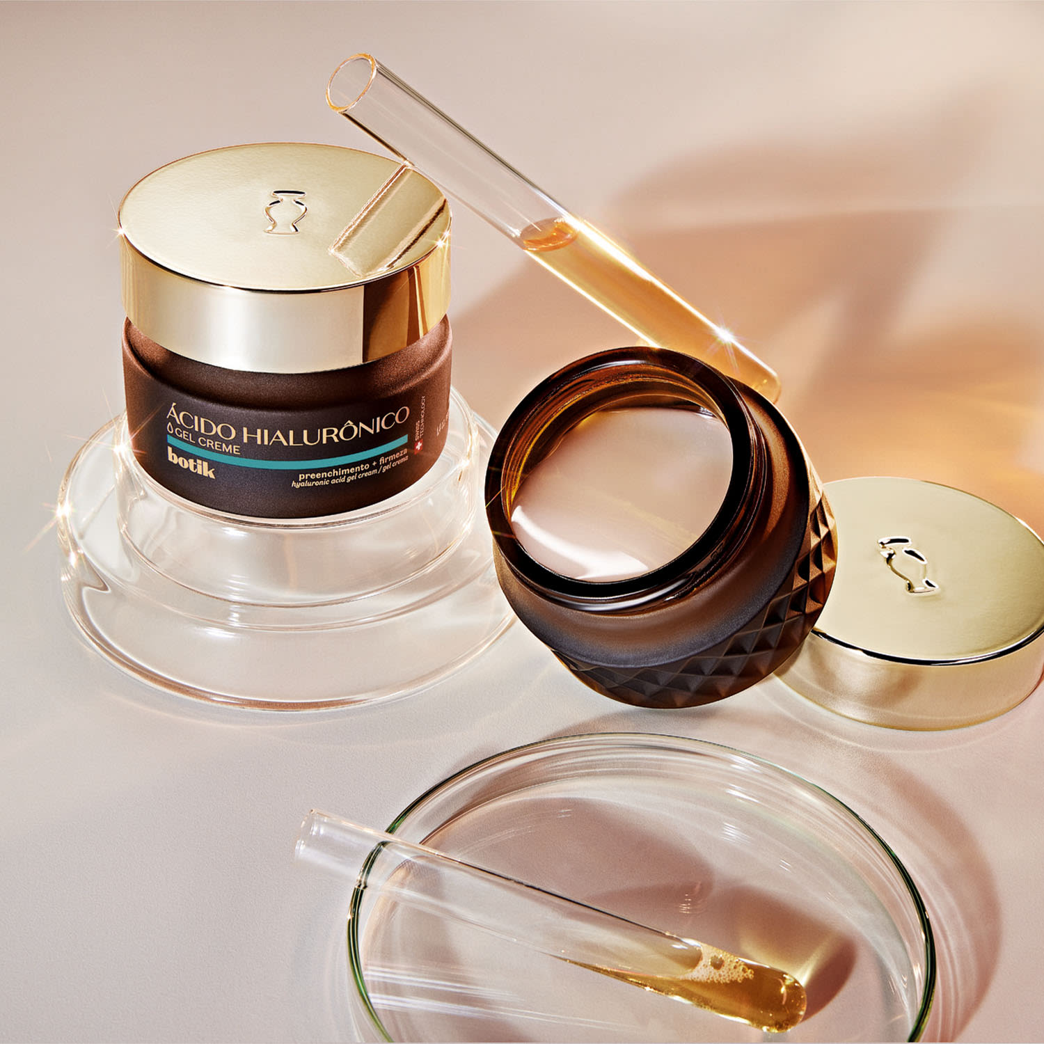 Gel Creme Facial Firmador Ácido Hialurônico Botik 40g
