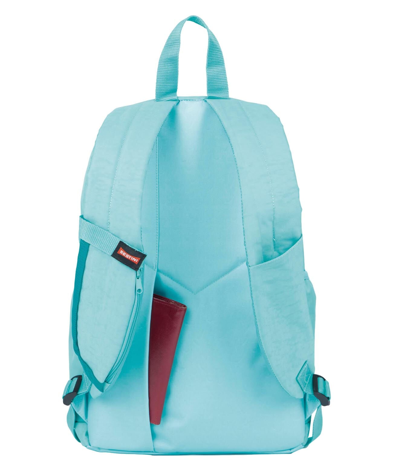 Mochila de Costa Sestini Magic Crinkle Grande Turquesa