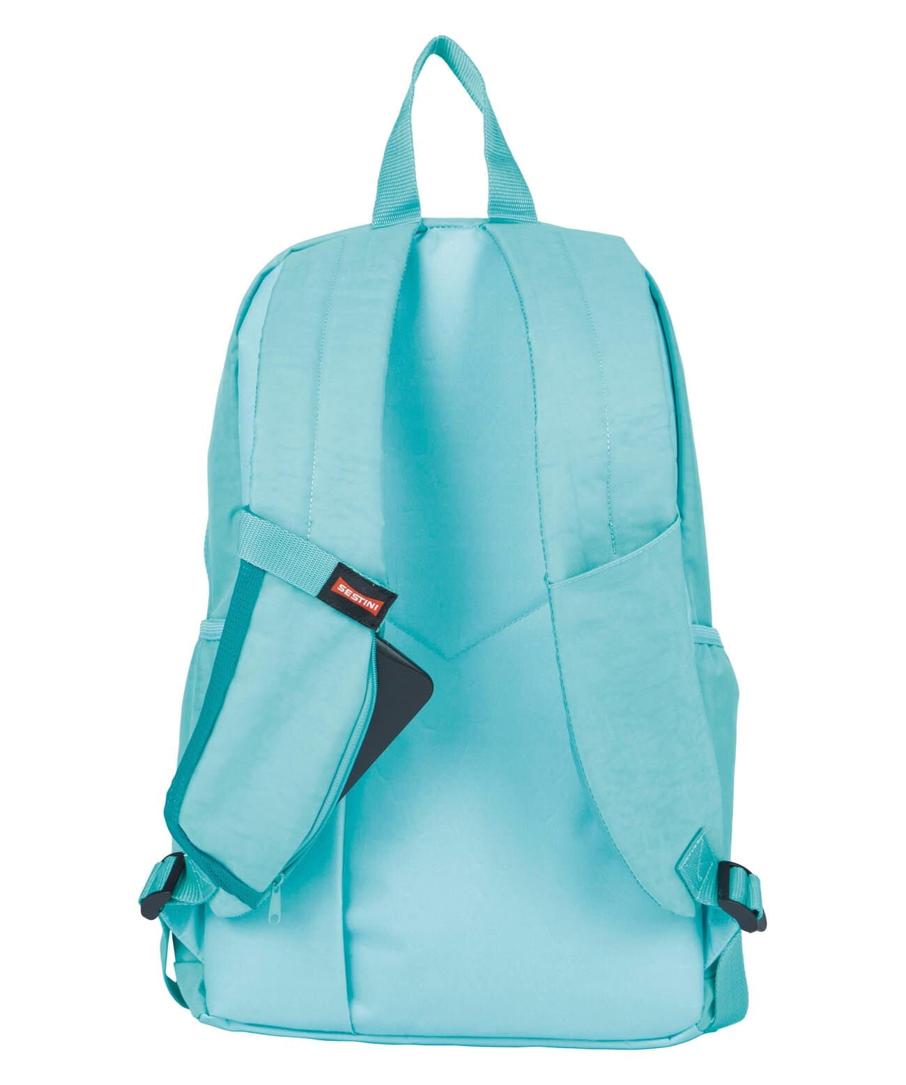 Mochila de Costa Sestini Magic Crinkle Grande Turquesa