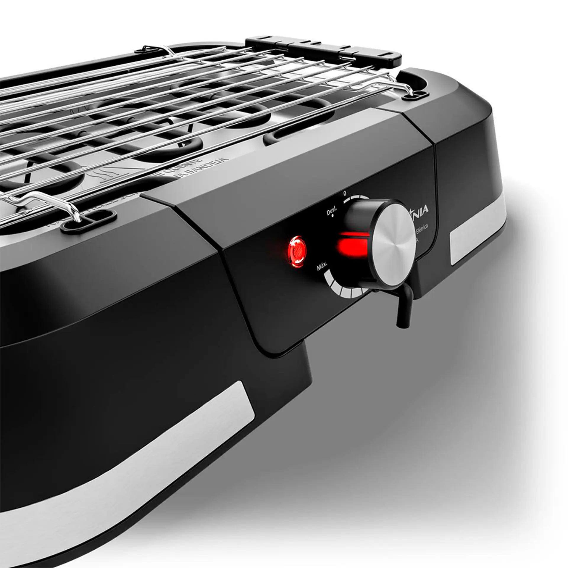 Churrasqueira Elétrica Britânia Menos Fumaça BCQ10A 1500W - 110 Volts