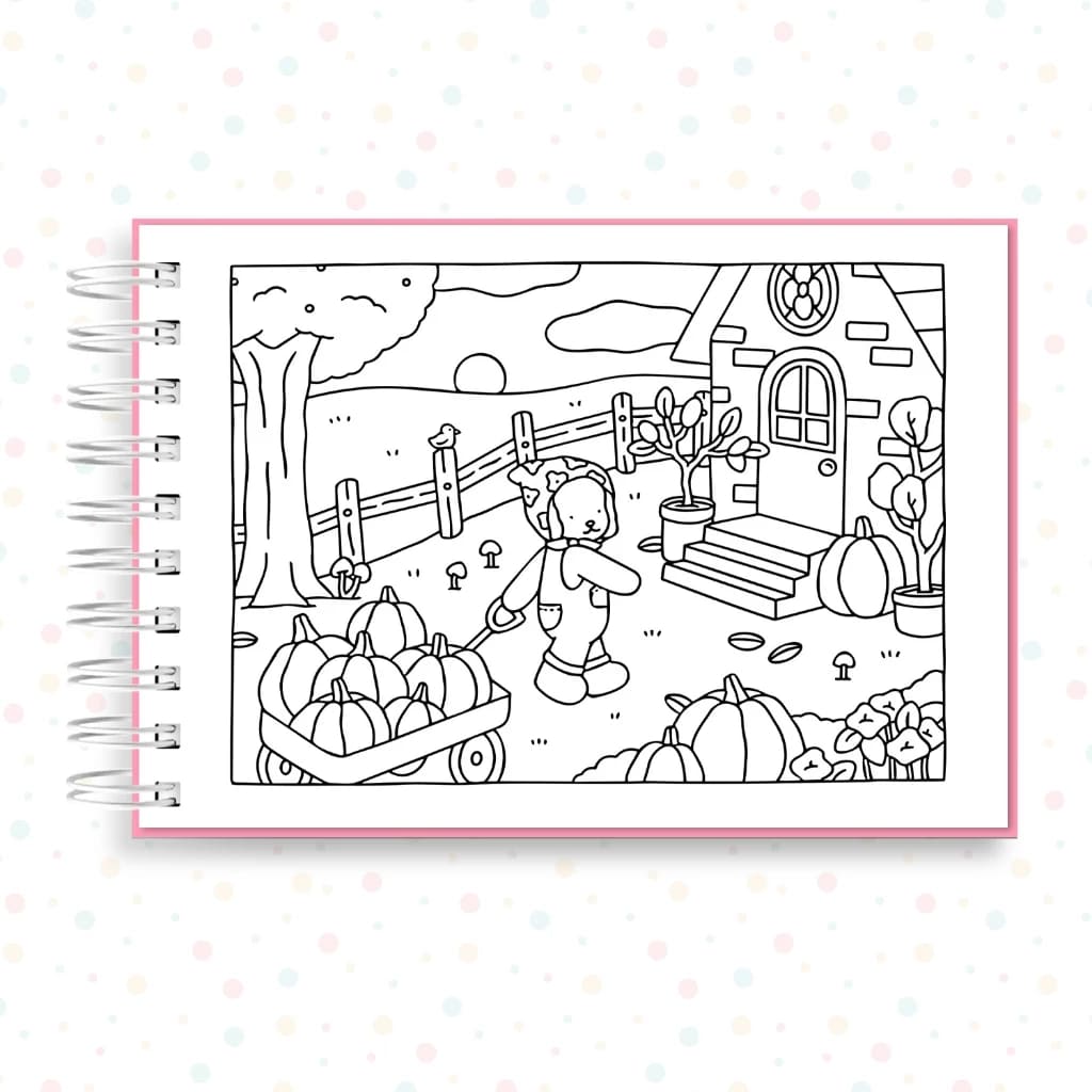 Livro Bobbie Goods Infantil Médio com 50 Folhas