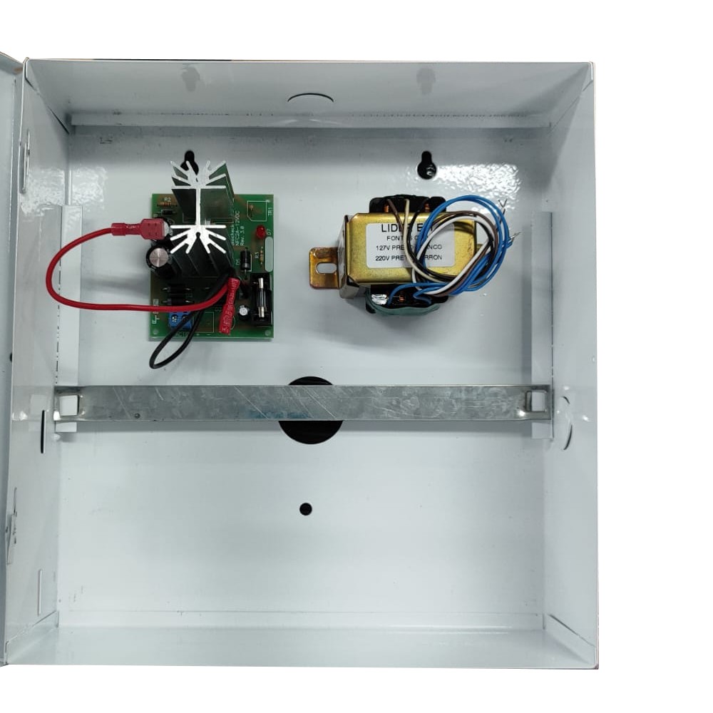 Fonte Nobreak 12V 2A Alimentação Biv CFTV Assa Abloy NFC2AC