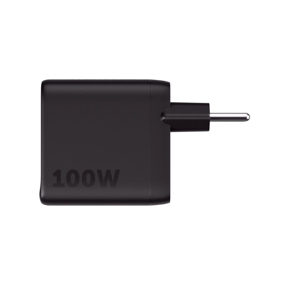 Carregador Ultra Rápido 3 Portas USB-C E 1 USB-A EC 31 Power 100W GAN Preto Intelbras