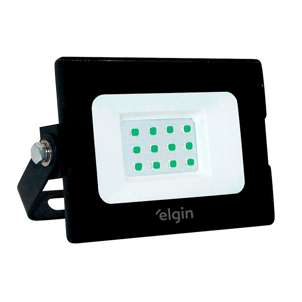 Refletor Led Elgin 10W Verde Bivolt - 48RPLED10GV0