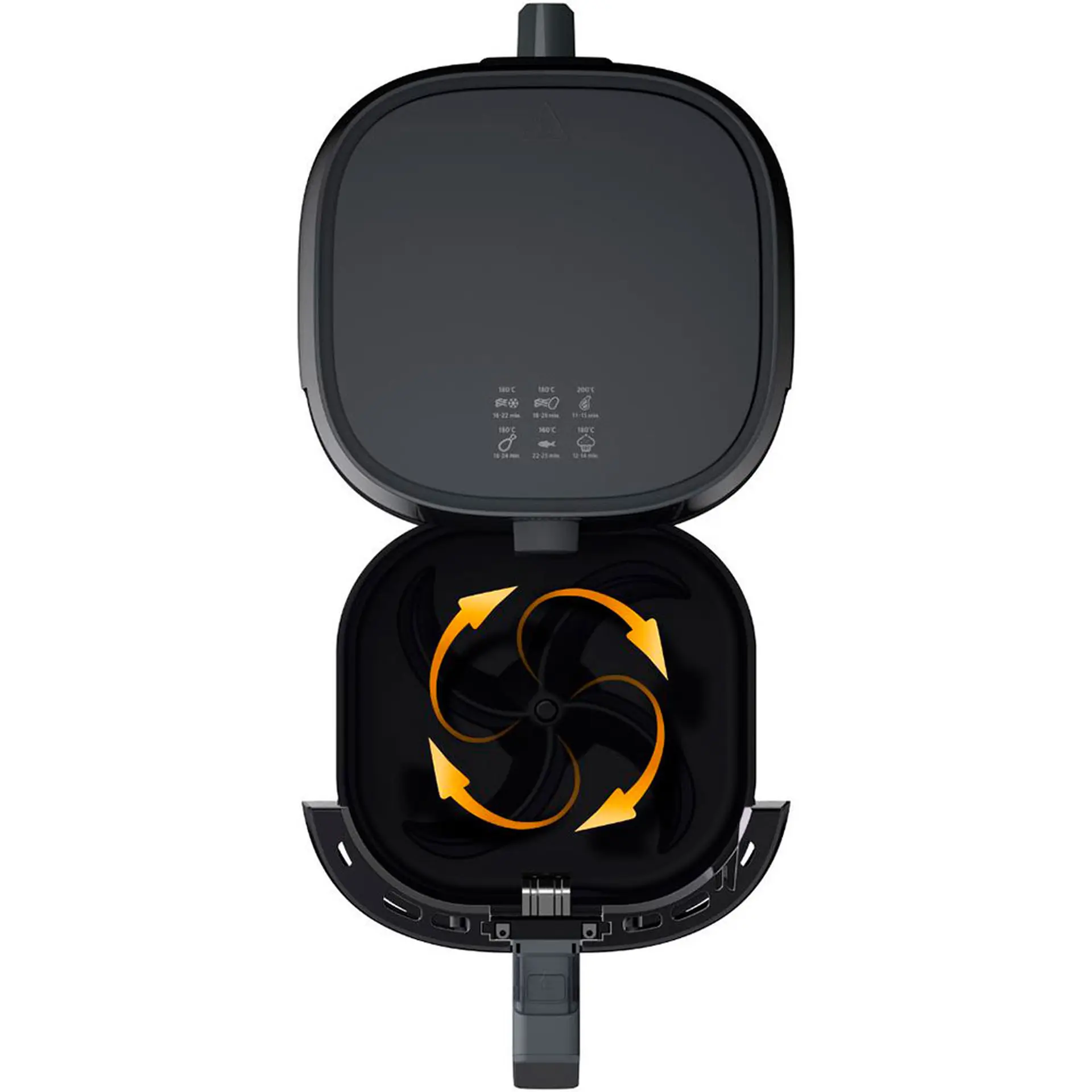 Fritadeira Elétrica Air Fryer Philips Walita 3000 Series RI9201 4,1L 1400W - Preto - 220 Volts