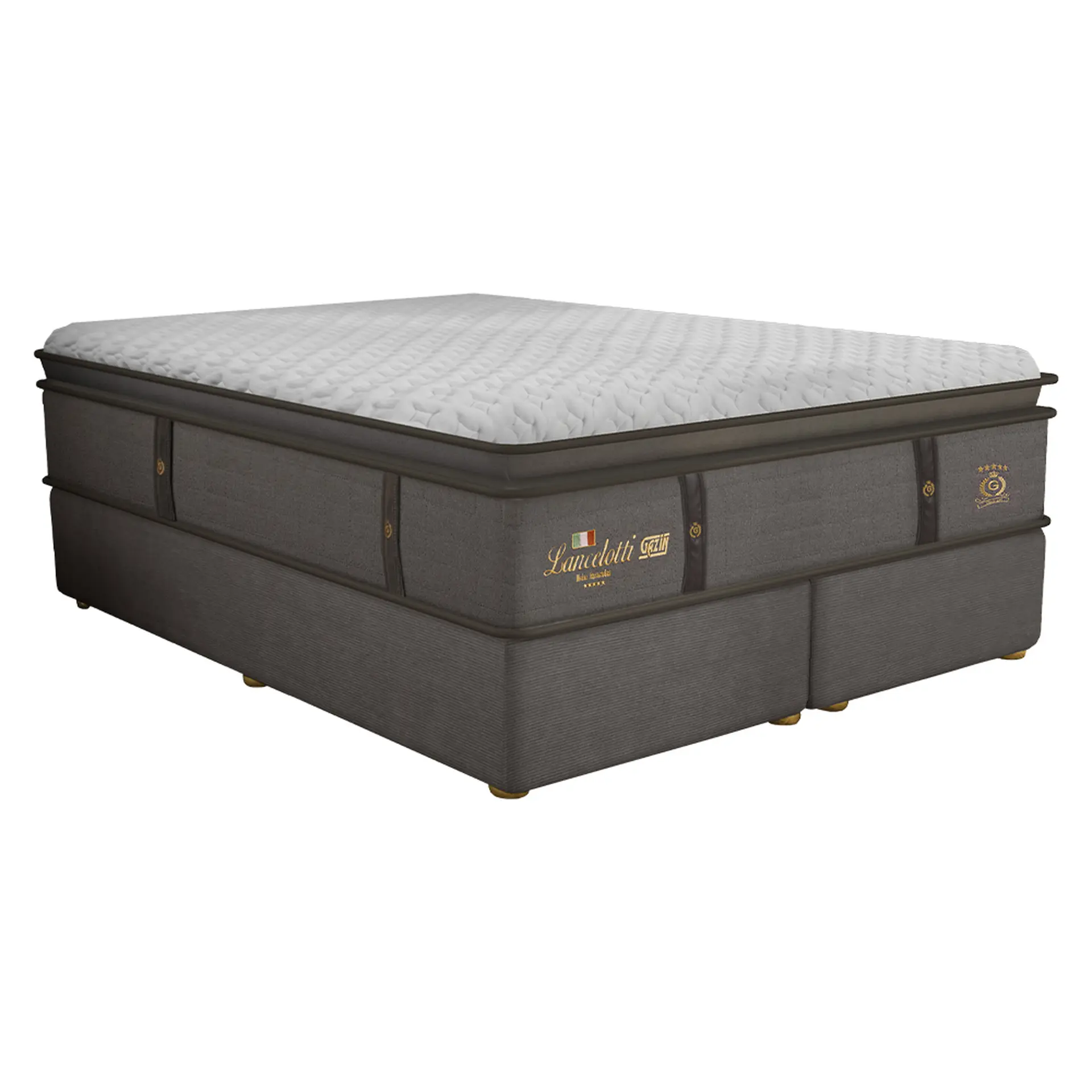 Colchão Cama Box Gazin Molas BlueWave King Size Lancelotti 193x203
